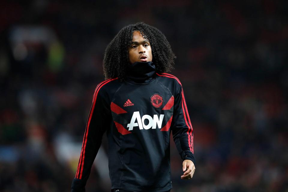  Tahith Chong is touted as the next hot prospect at Old Trafford by Langley