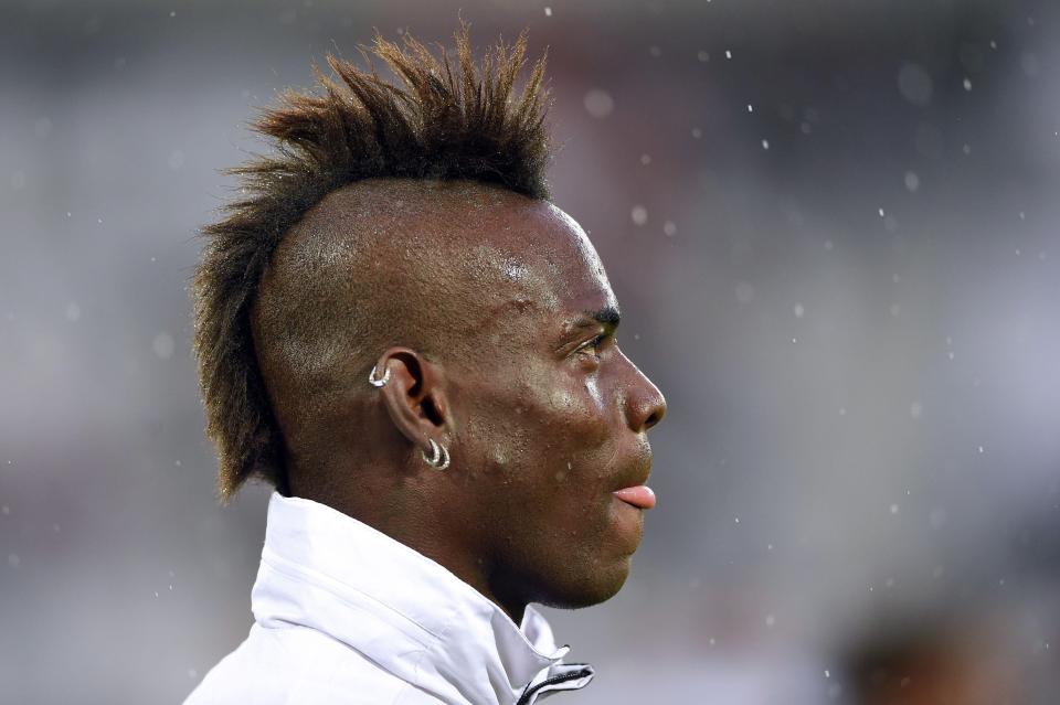  Balotelli is no stranger to a prank