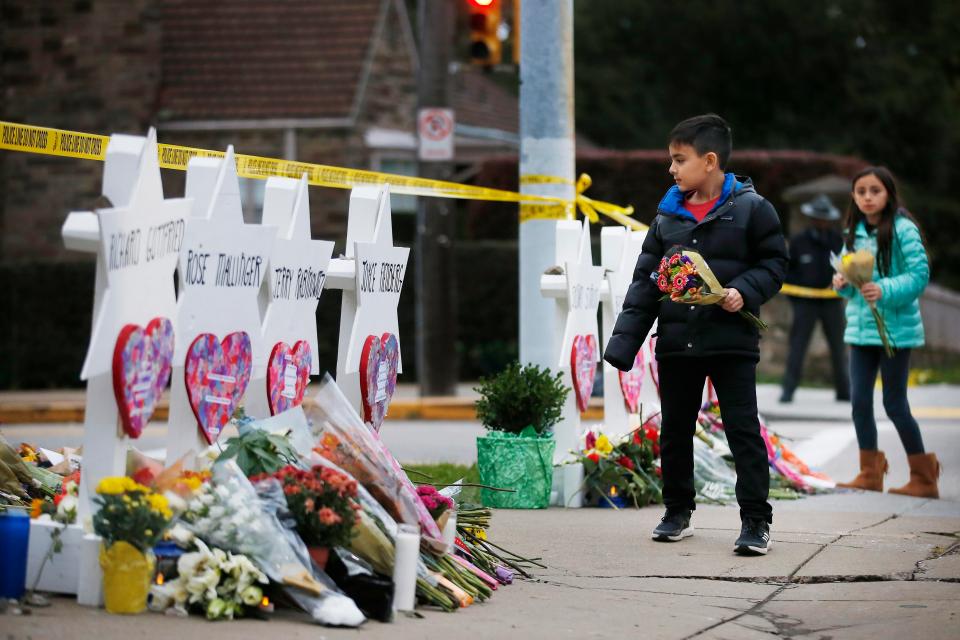  The Pittsburgh synagogue shooting was named the worst anti-Jewish hate crime of the year