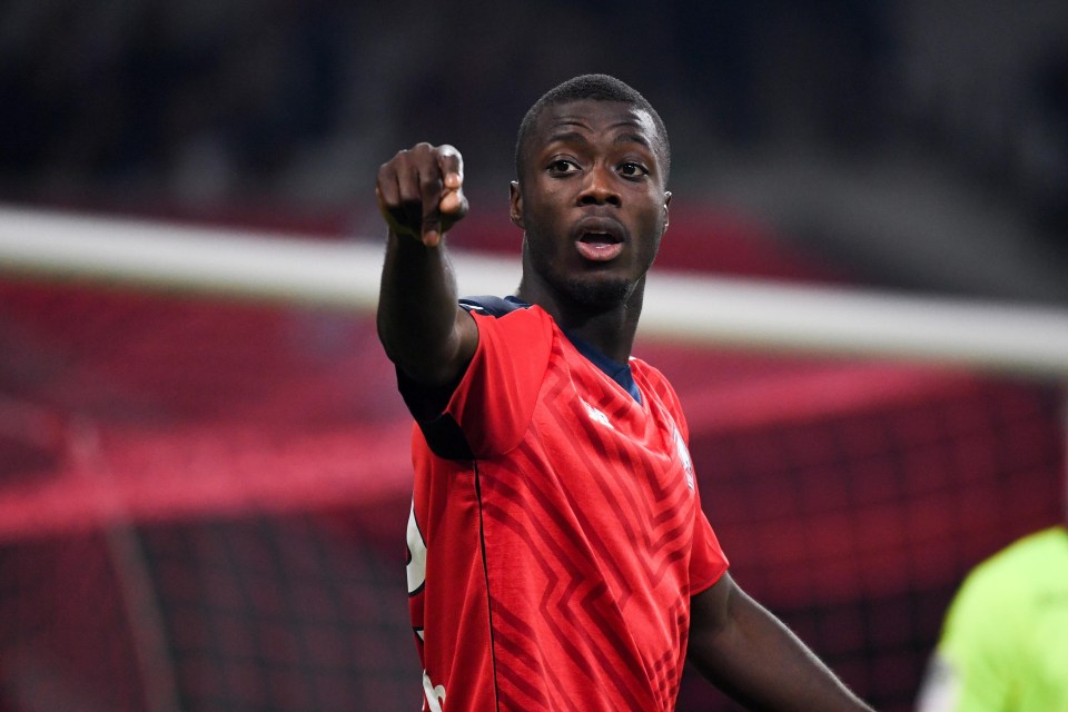 Nicolas Pepe is wanted by a host of European clubs