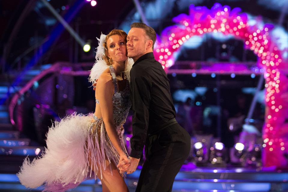  Stacey is the bookies' favourite to win Strictly