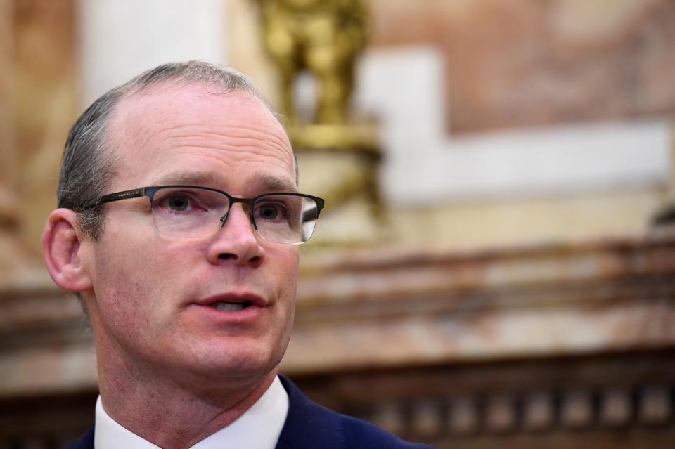  Simon Coveney revealed the Republic of Ireland was accelerating recruitment of customs staff