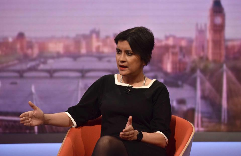  Shami applauded the Labour leader's attitude in front of EU leaders