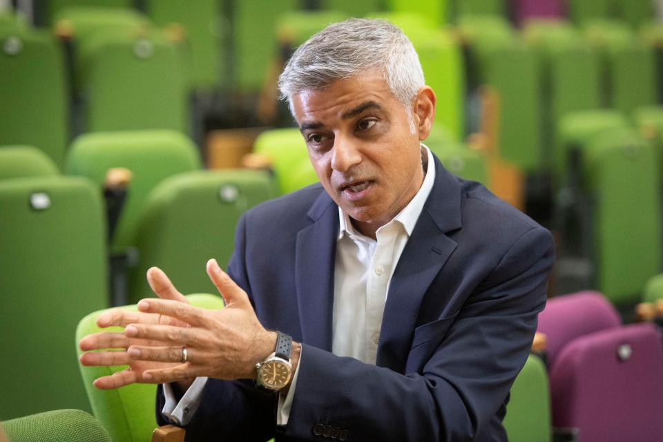  Sadiq Khan introduced the new levy due to London's worryingly high pollution rates