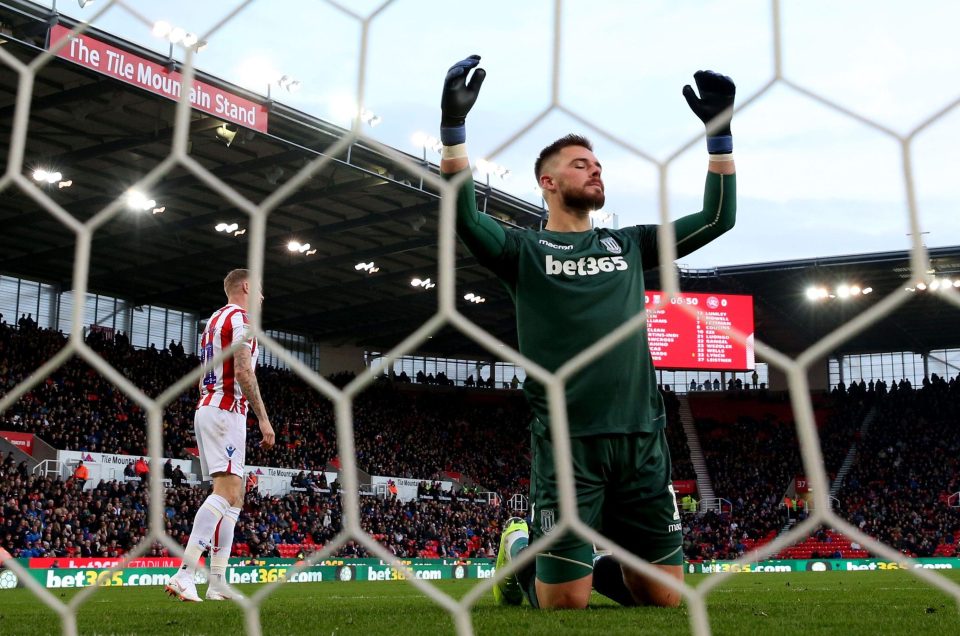  Butland has conceded 22 goals in 18 Championship games this season