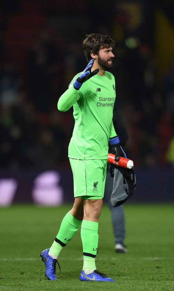  Liverpool summer recruit Alisson made the list