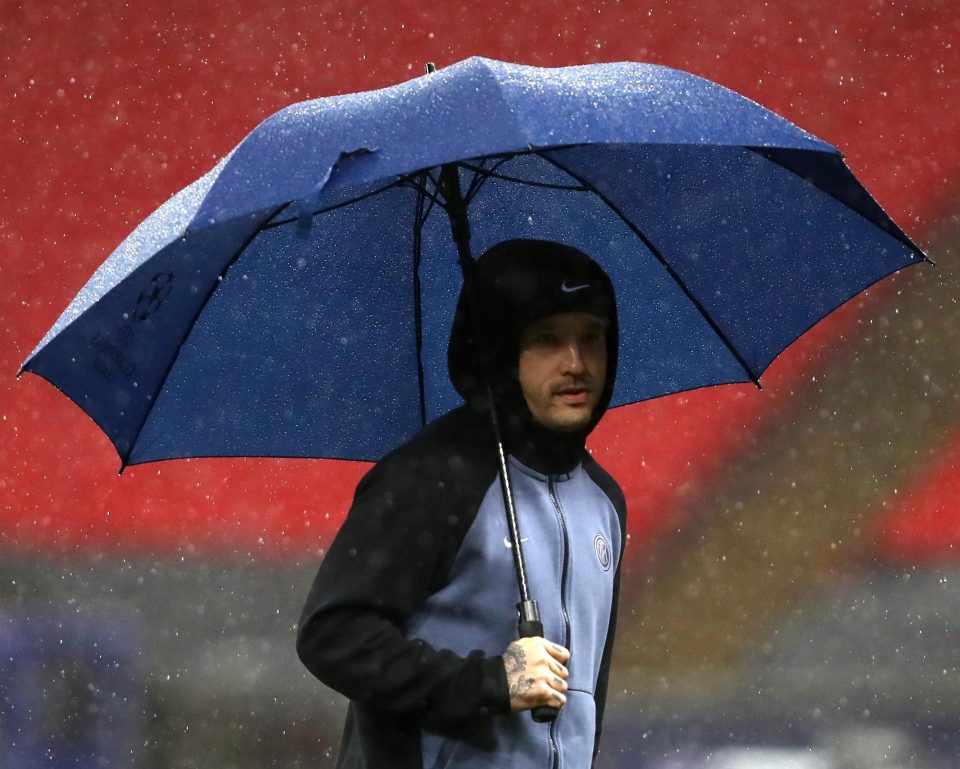  When it rains it pours for the Inter Milan midfielder whose car crashed on his first day