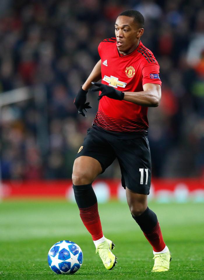  Martial has been in talks for a new deal at Old Trafford