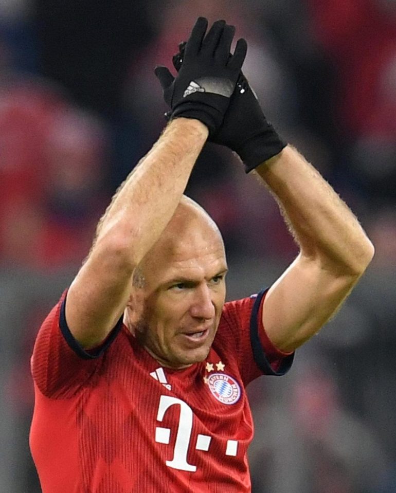 Veteran flier Arjen Robben says this will definitely be his last season for Bayern Munich