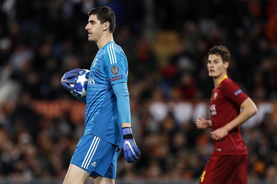  Courtois has chosen his three best keepers in the world