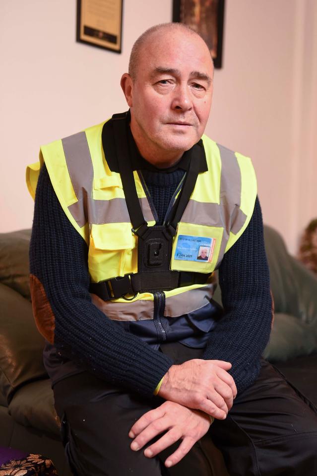  Stephen Daniels, 62, has worked all his life but was left in debt after going on to Universal Credit