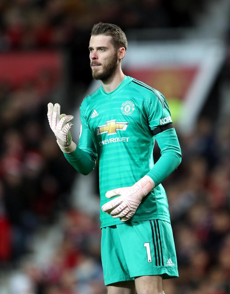  De Gea did not make the three on Courtois' list