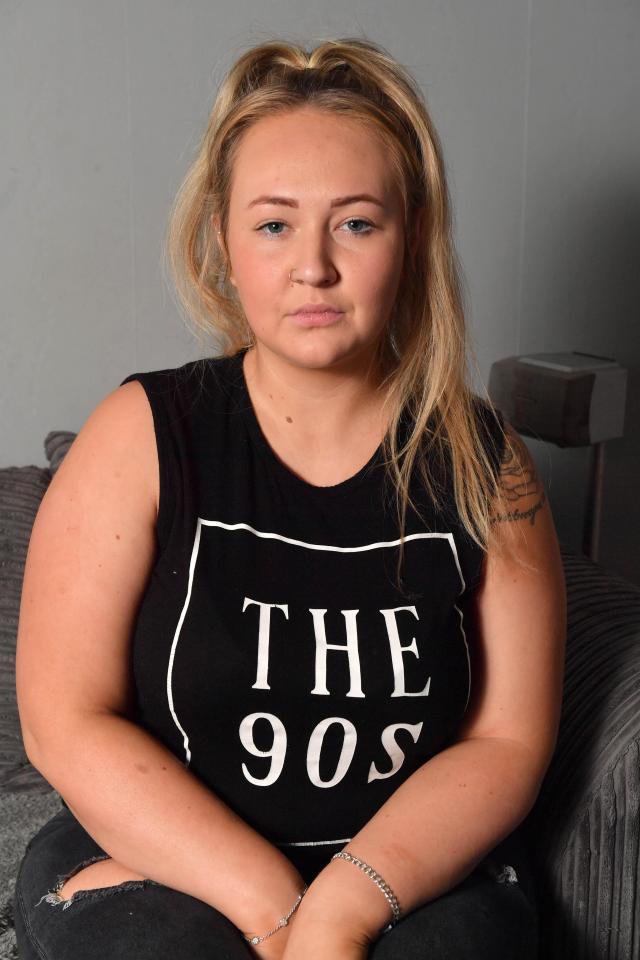  Elise Waugh, 22, is also in debt after going onto Universal Credit meant she's got behind with her rent, nursery fees and other bills