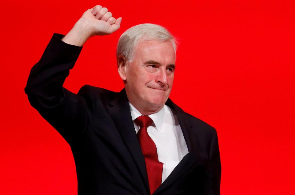  Shadow Chancellor John McDonnell said that Labour will 'inevitably' back a second vote