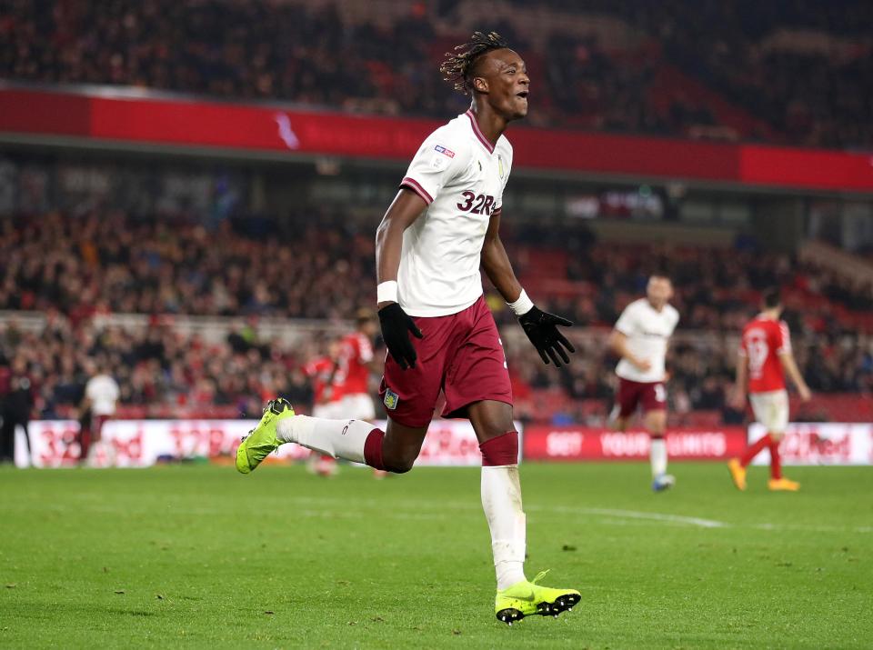 Tammy Abraham is scoring goals like they are going out of fashion- but for Villa