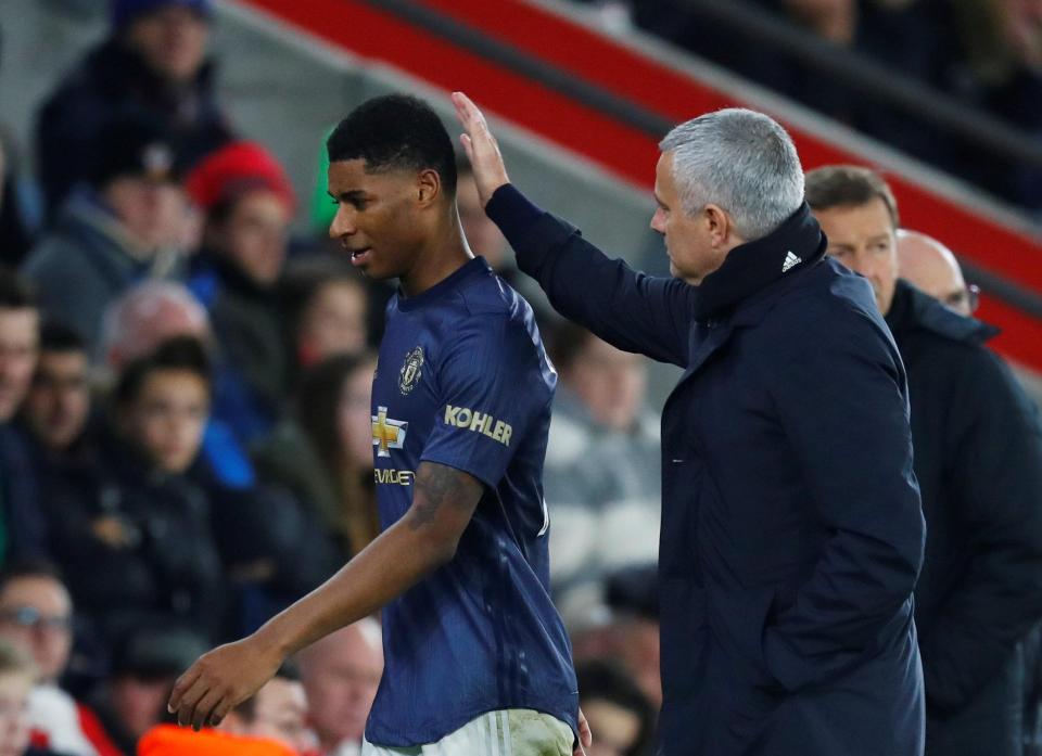  Mourinho is "killing" Rashford, according to pundit Crooks