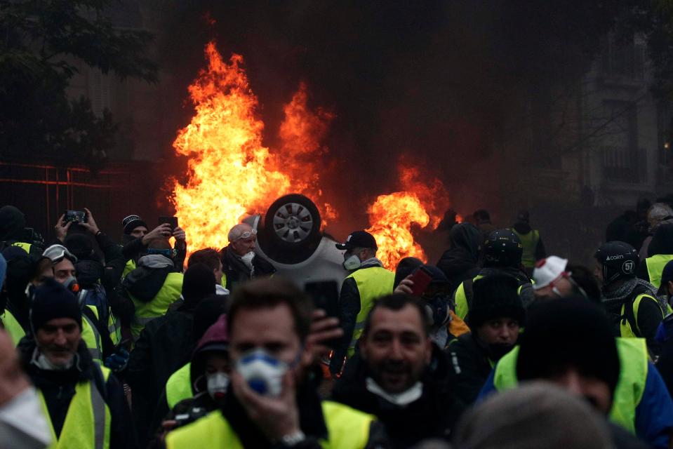  France is actually run by people who know they can win any argument by setting fire to something