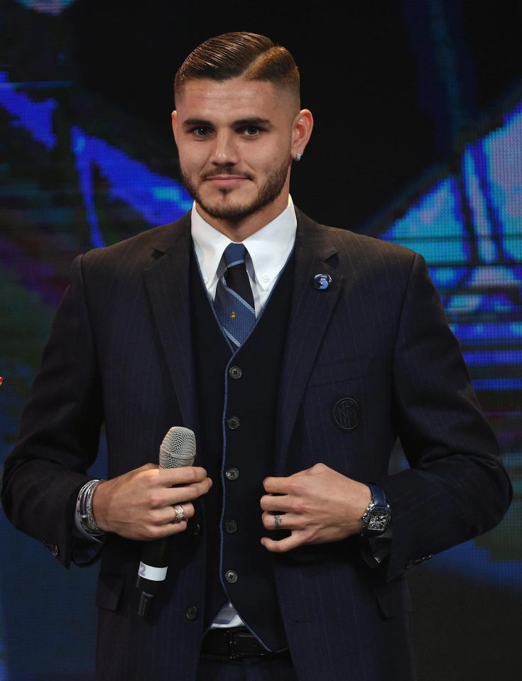  Inter Milan's Mauro Icardi has also been linked with Chelsea