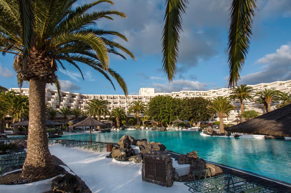  Costa Teguise has many big hotel complexes with world-class facilities and pools to relax by