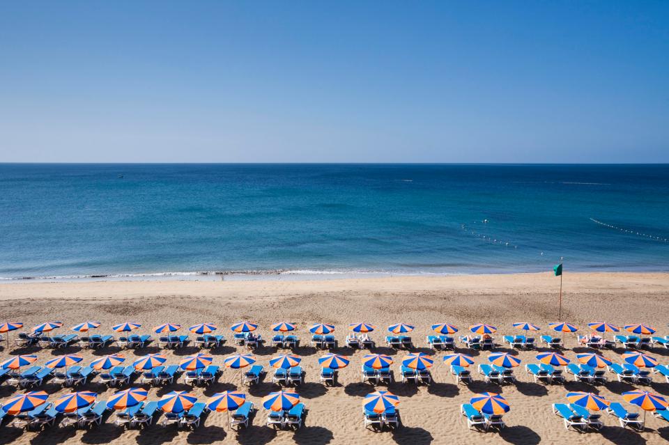  Puerto del Carmen has a trio of beaches with golden sands, calm waters and child-friendly facilities