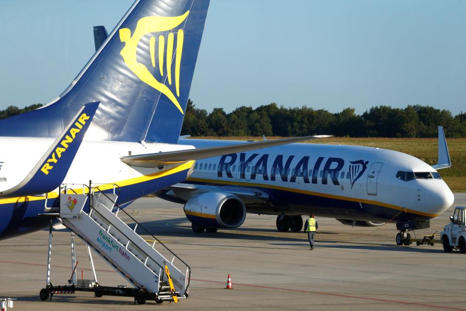  Ryanair offered the couple a second flight today, but it was too late