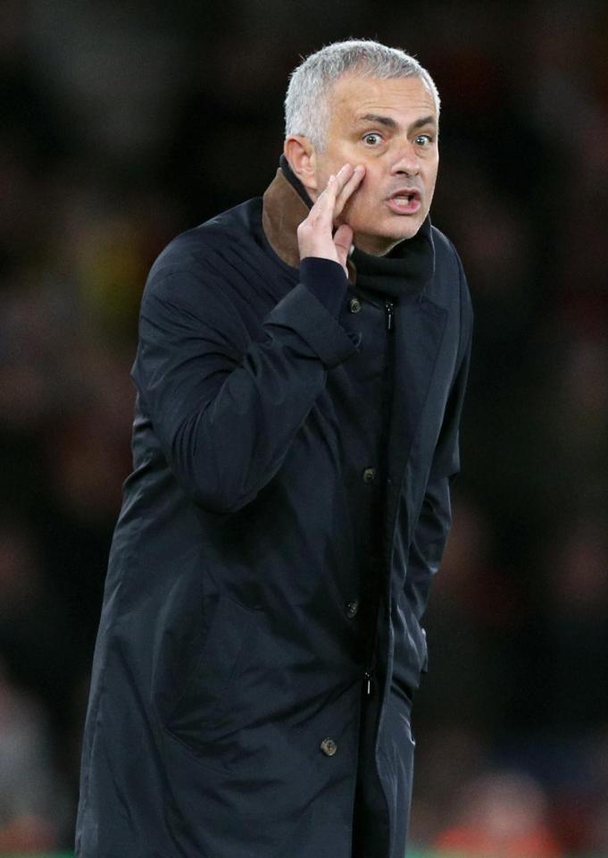  Mourinho is under intense pressure after his side's terrible form