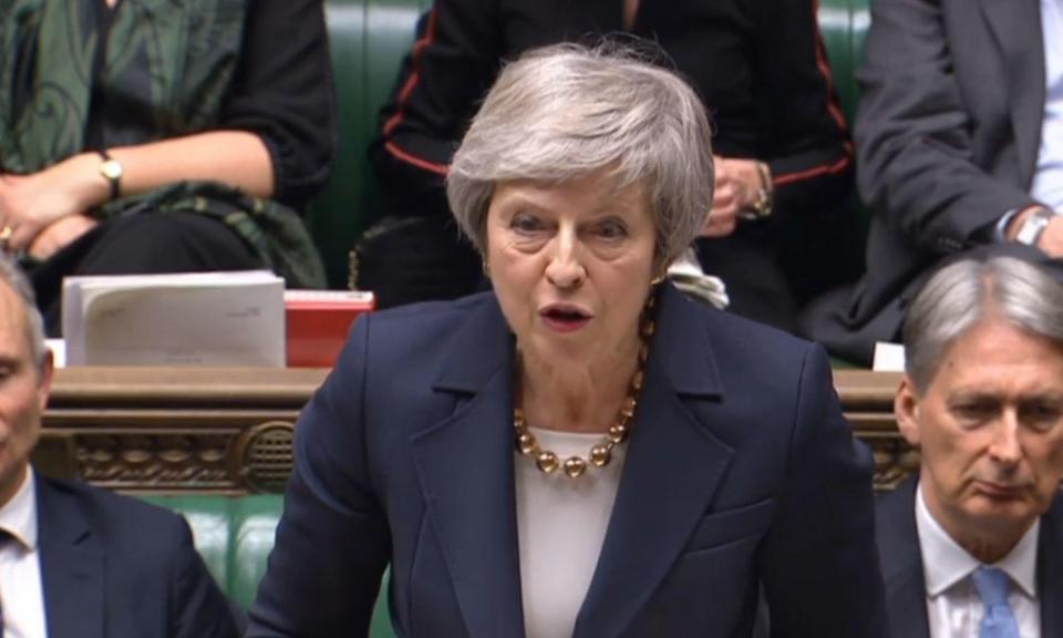  Theresa May is under fire over Brexit