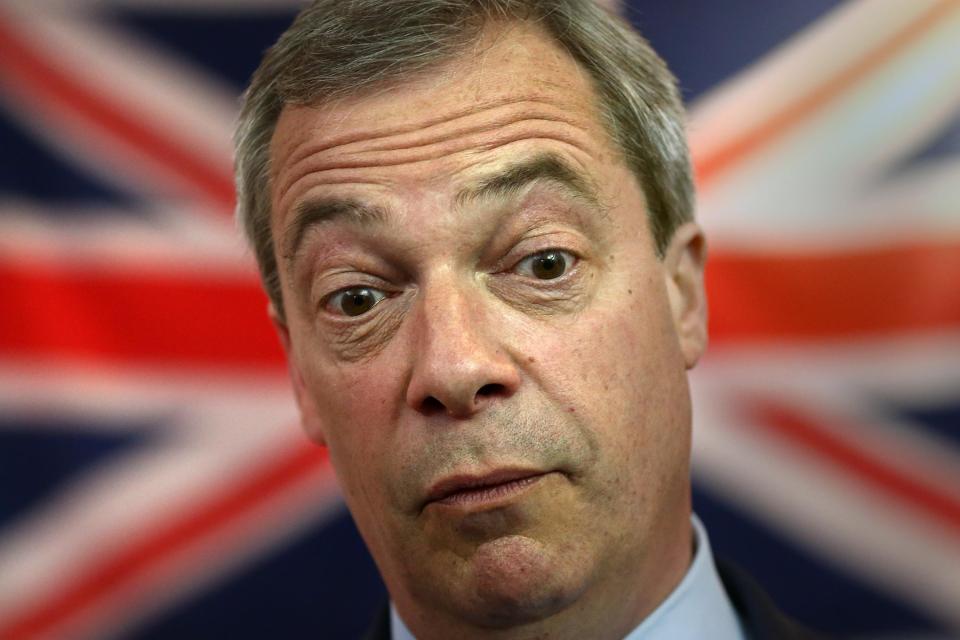  Nigel Farage has threatened to set up a NewKIP pro-Brexit party