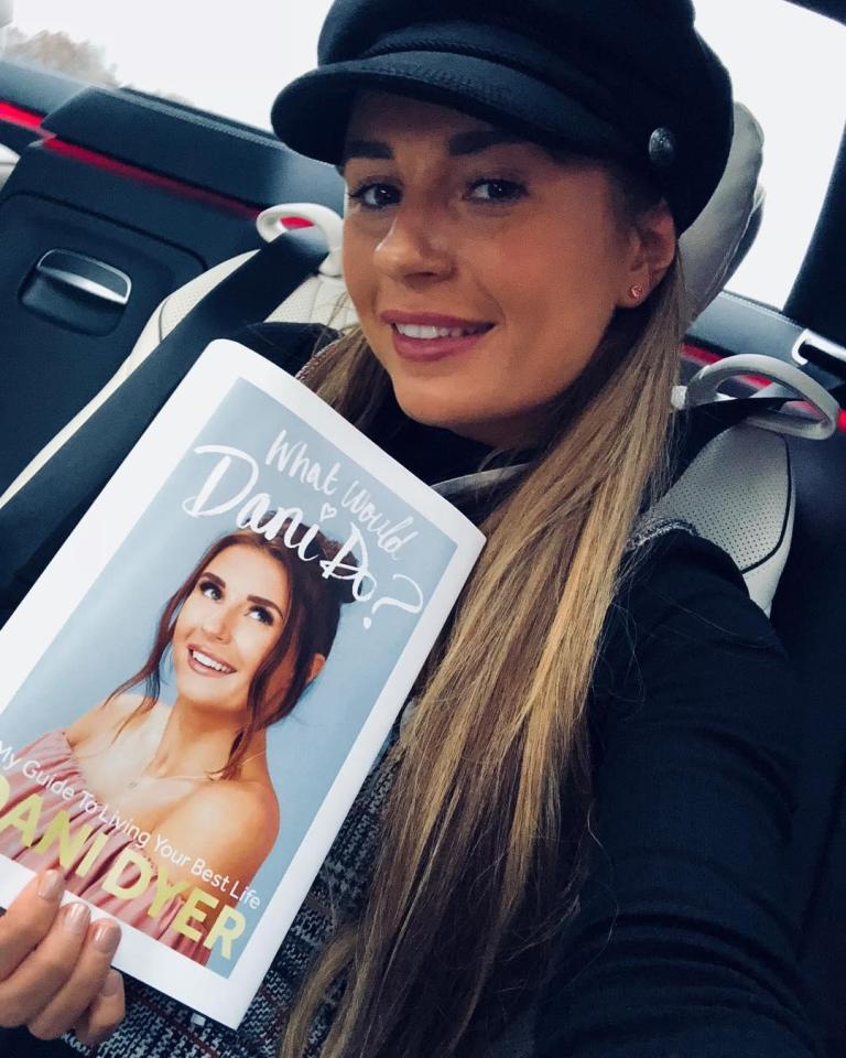  Dani announced the release of her first autobiography the day before her break up was revealed