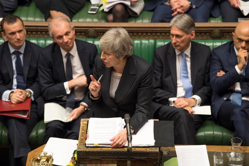  Theresa May has been urged to postpone the crucial Brexit Commons vote