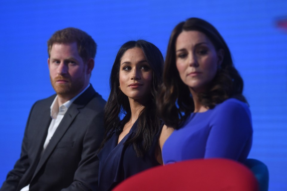 The interviewer said the royals are ‘putting on a great show’ if they haven’t resolved any issues