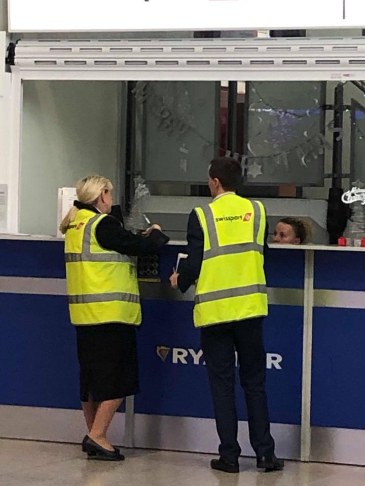  Bea claimed Ryanair staff were rude to her and her boyfriend