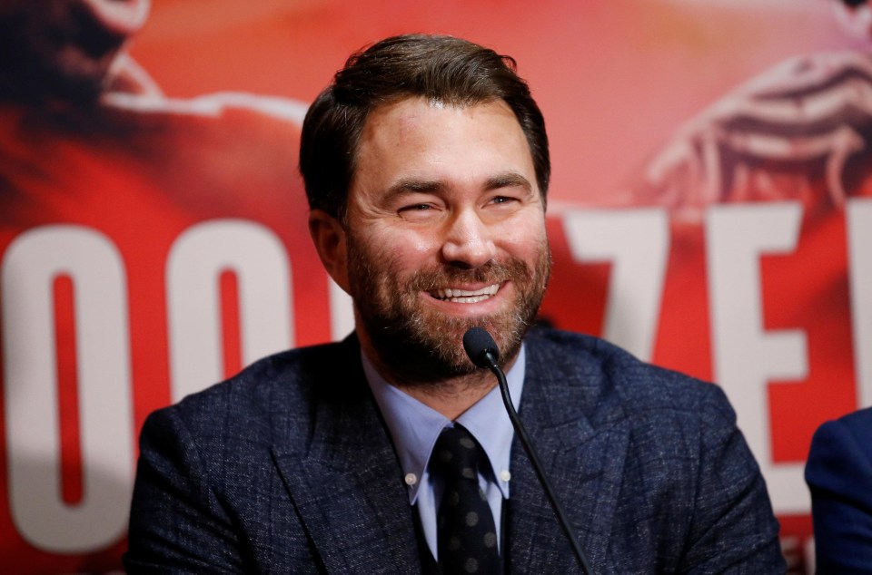 Eddie Hearn wants to organise a fight between Khan and Brook