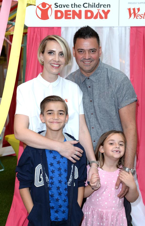  Claire is happy with her brood and has ruled out surrogacy after her baby heartache