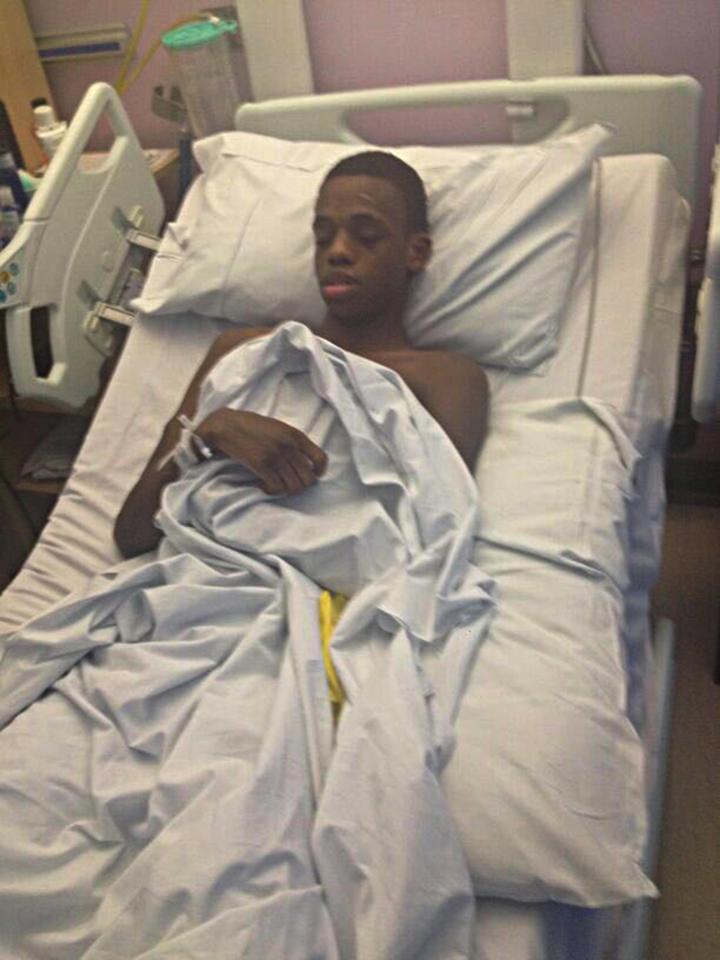  At 17, he prayed to God to live after being stabbed three times by a rival gang member