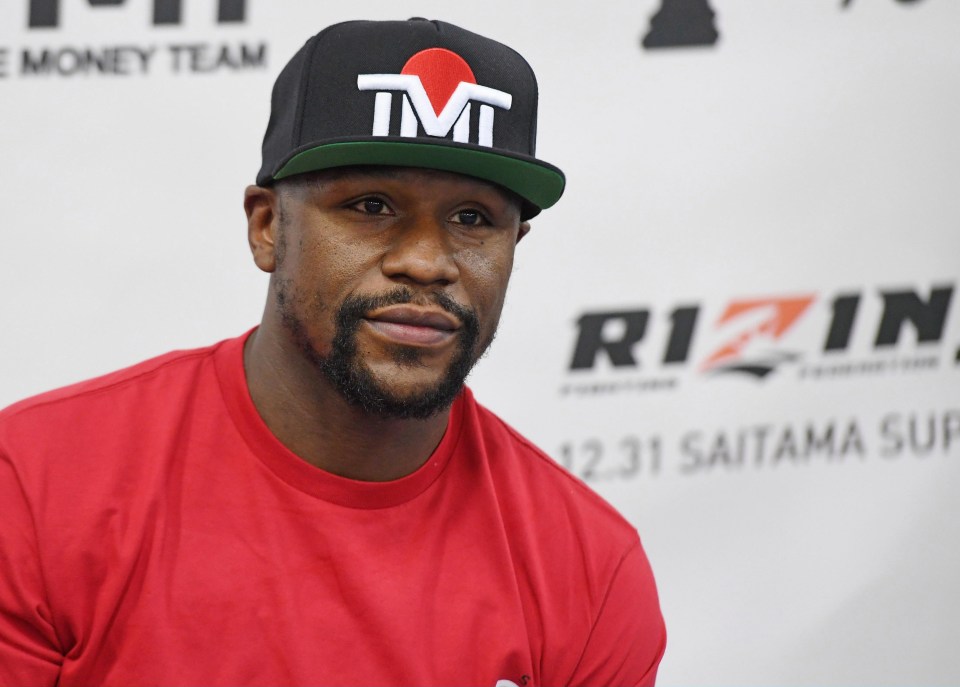 Mayweather will meet Nasukawa on December 31, in Japan