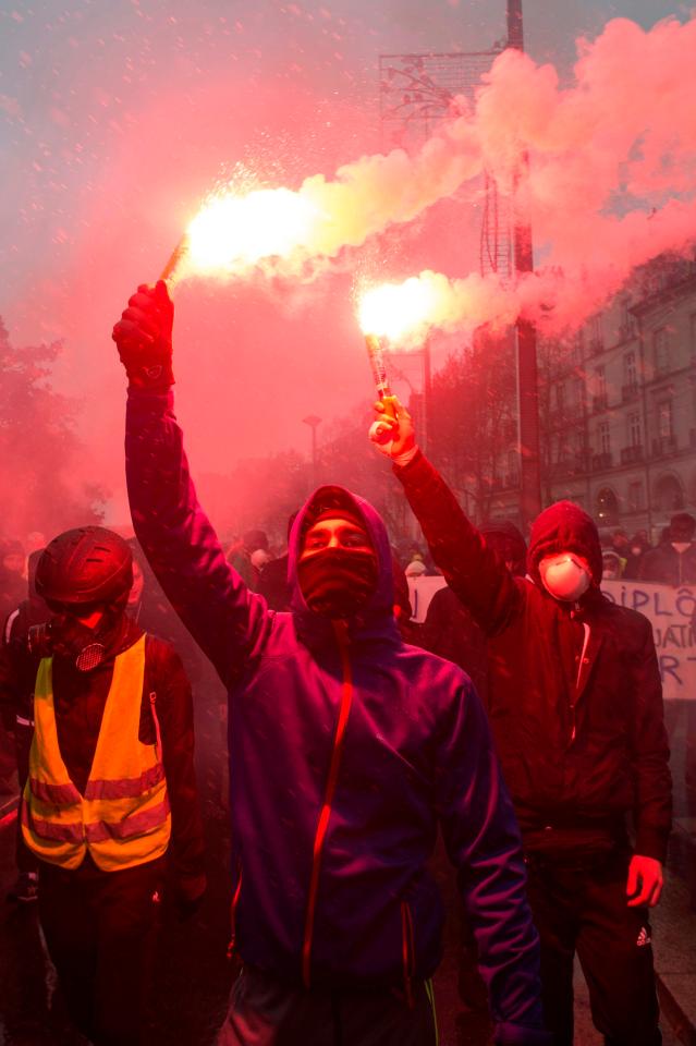  Cities including Paris and Bordeaux exploded into violence on Saturday, during the fourth weekend of demonstrations against fuel taxes