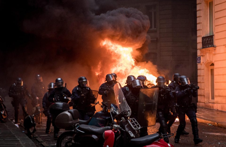  The Paris violence is considered the worst since the Spring of 1968, when President Charles de Gaulle’s government feared a full-blown revolution.