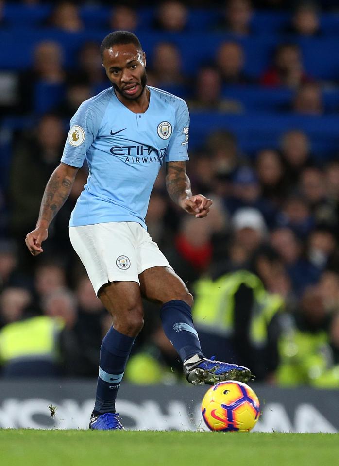  Sterling insisted all he could do was laugh amid claims he was racially abused by Blues supporters