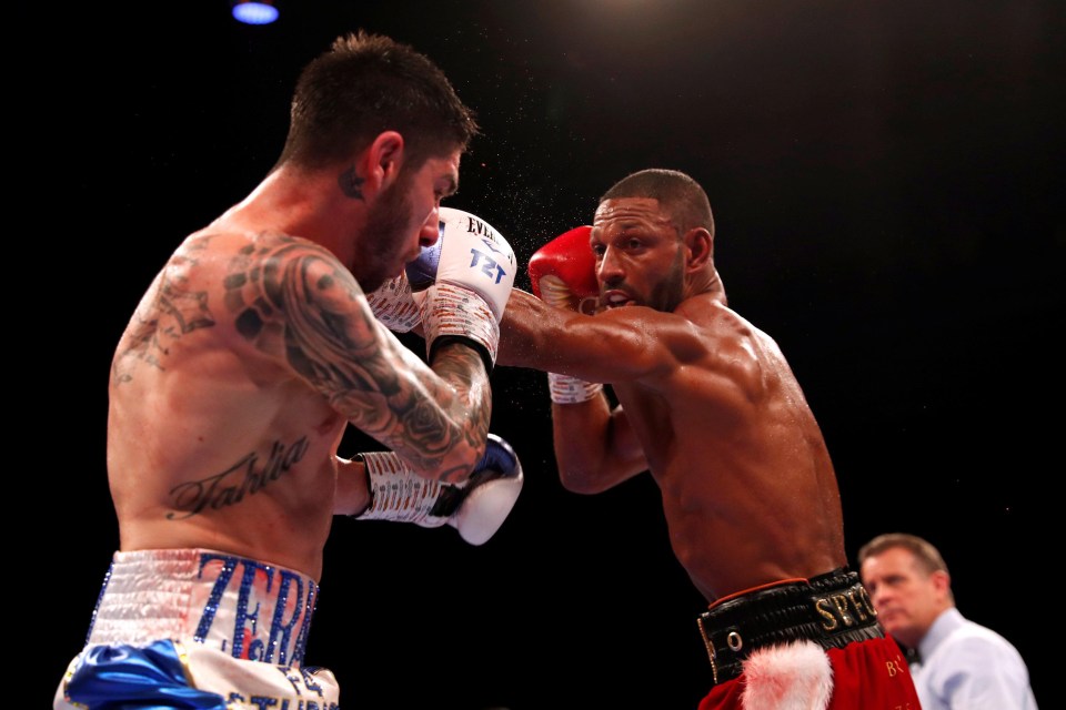 It was a flat and underwhelming performance from Kell Brook