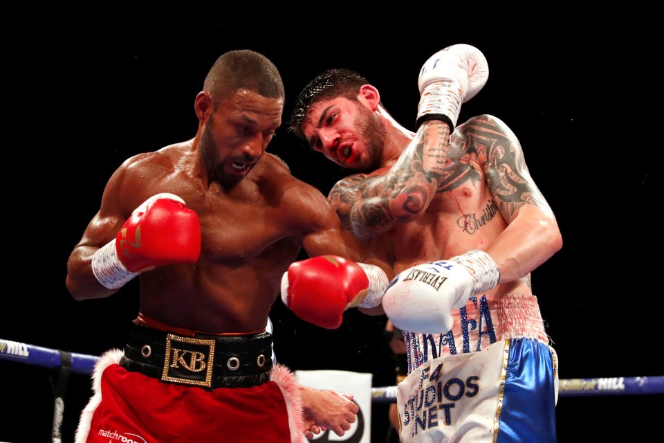 Brook was caught with punches from the Australian despite being heavy favourite to win