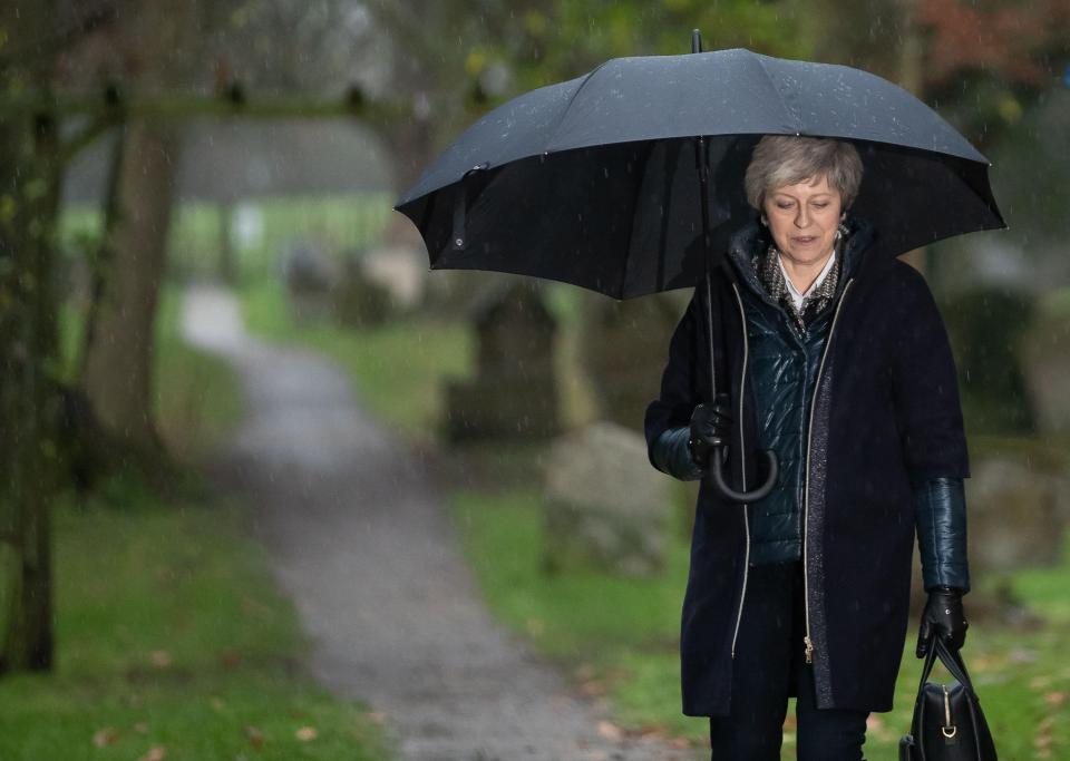  Theresa May has called EU leaders while holed up in Chequers in a last-ditch plea to save her deal