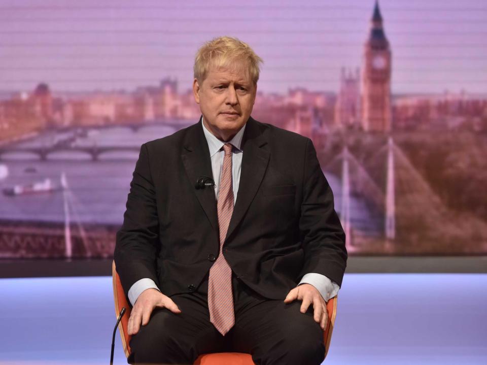  Boris Johnson has slammed the backstop as 'a legal lobster pot, in which we get trapped'