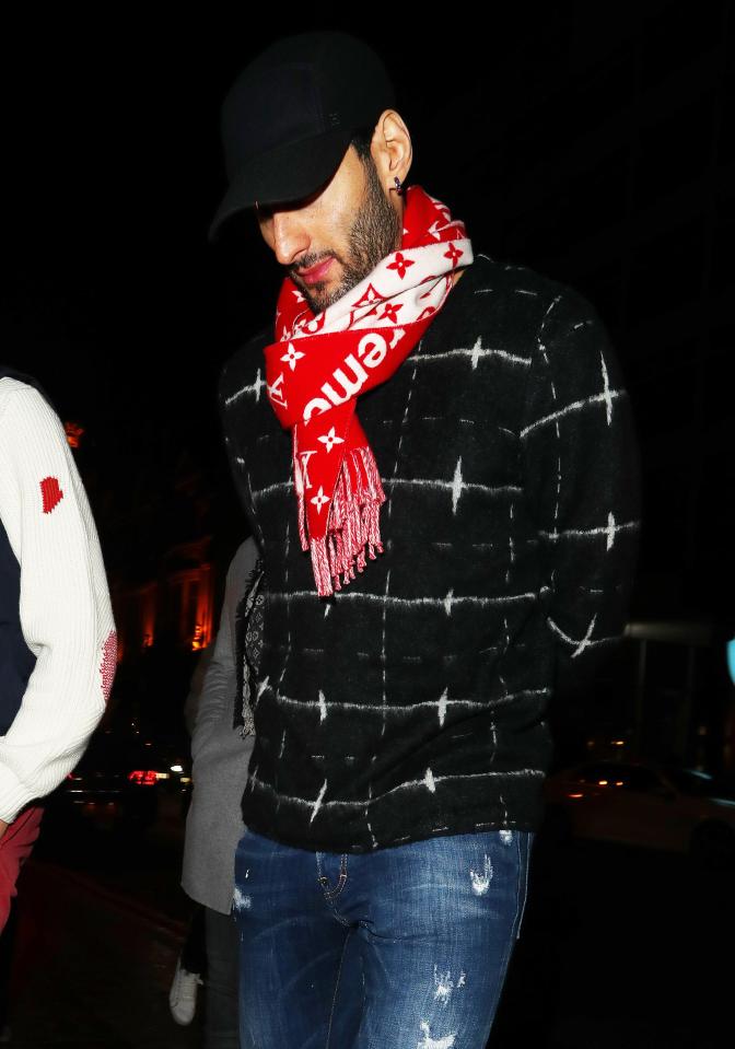 Marouane Fellaini might have been feeling the cold a bit more after shaving off his lovely locks