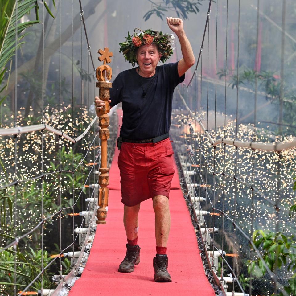  Harry won I'm A Celebrity back in 2018