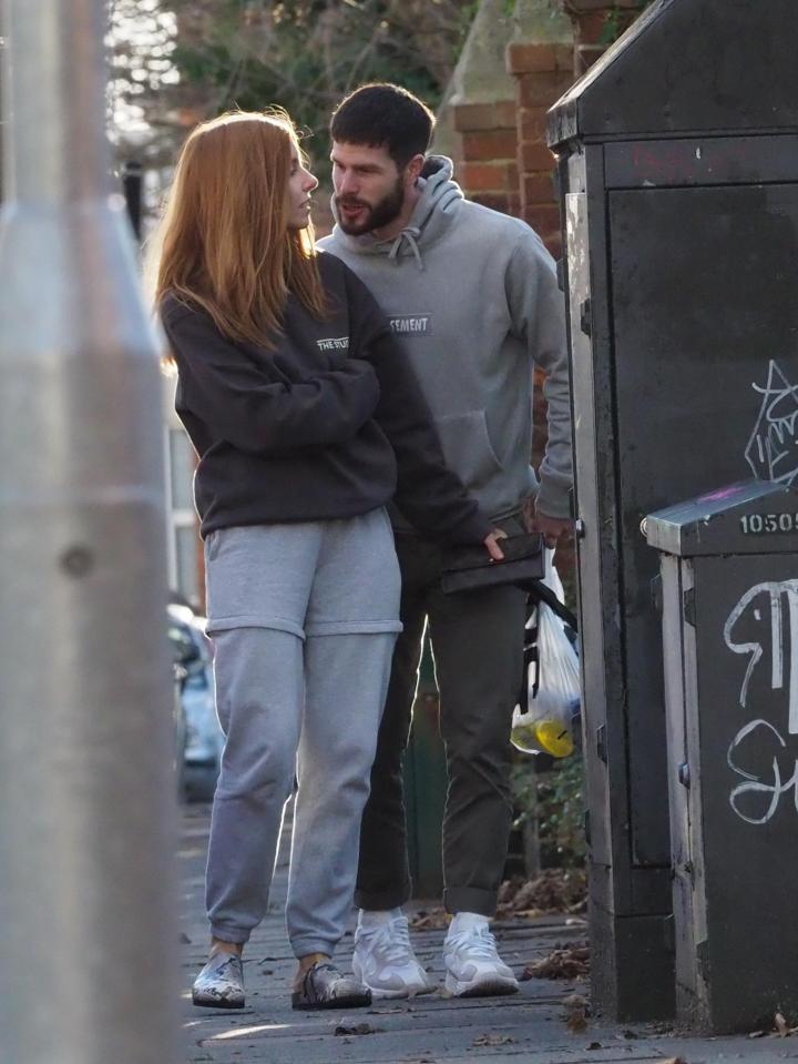  Stacey chatted away to Sam as they ran errands