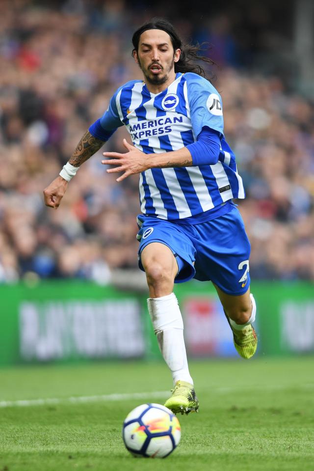 Schelotto quickly became a fan favourite after joining Brighton last summer