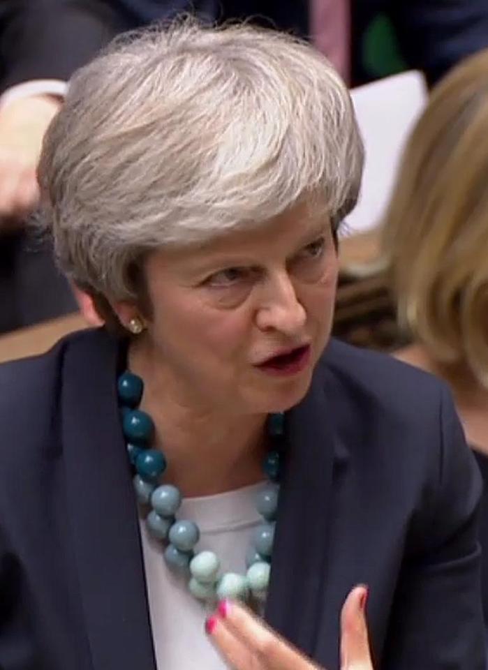  The PM said she genuinely believed that the result must be put in place