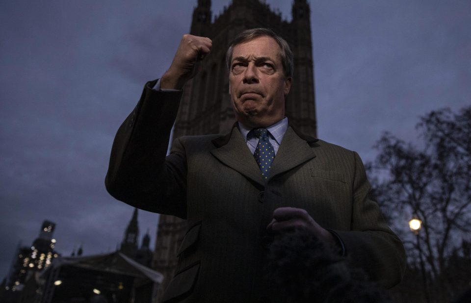  Nigel Farage has vowed that Brexit WILL happen - even if there's a second referendum