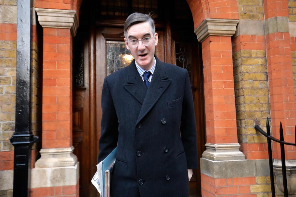  Jacob Rees-Mogg put a letter of no confidence in the PM